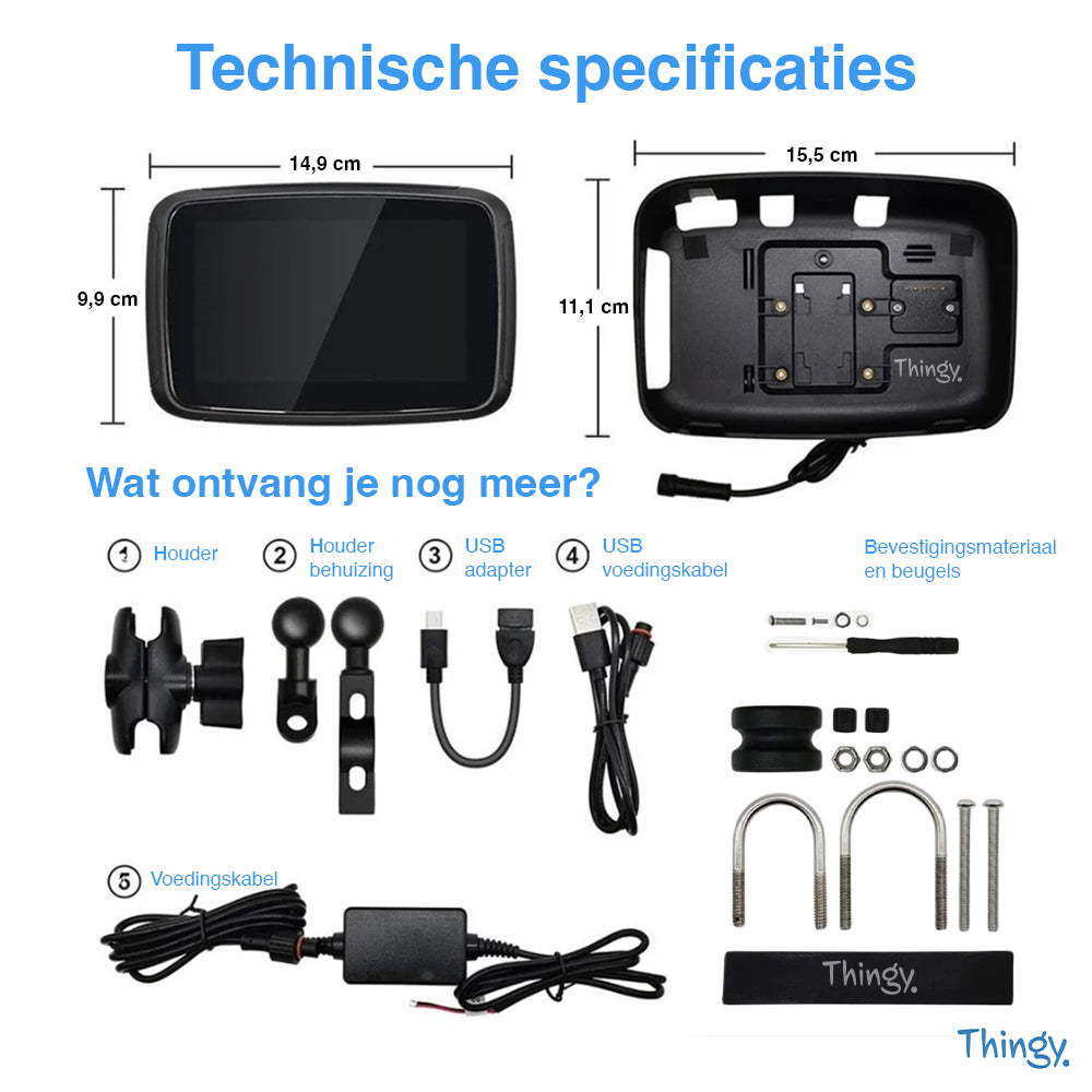 Thingy® Navigatiesysteem Motor