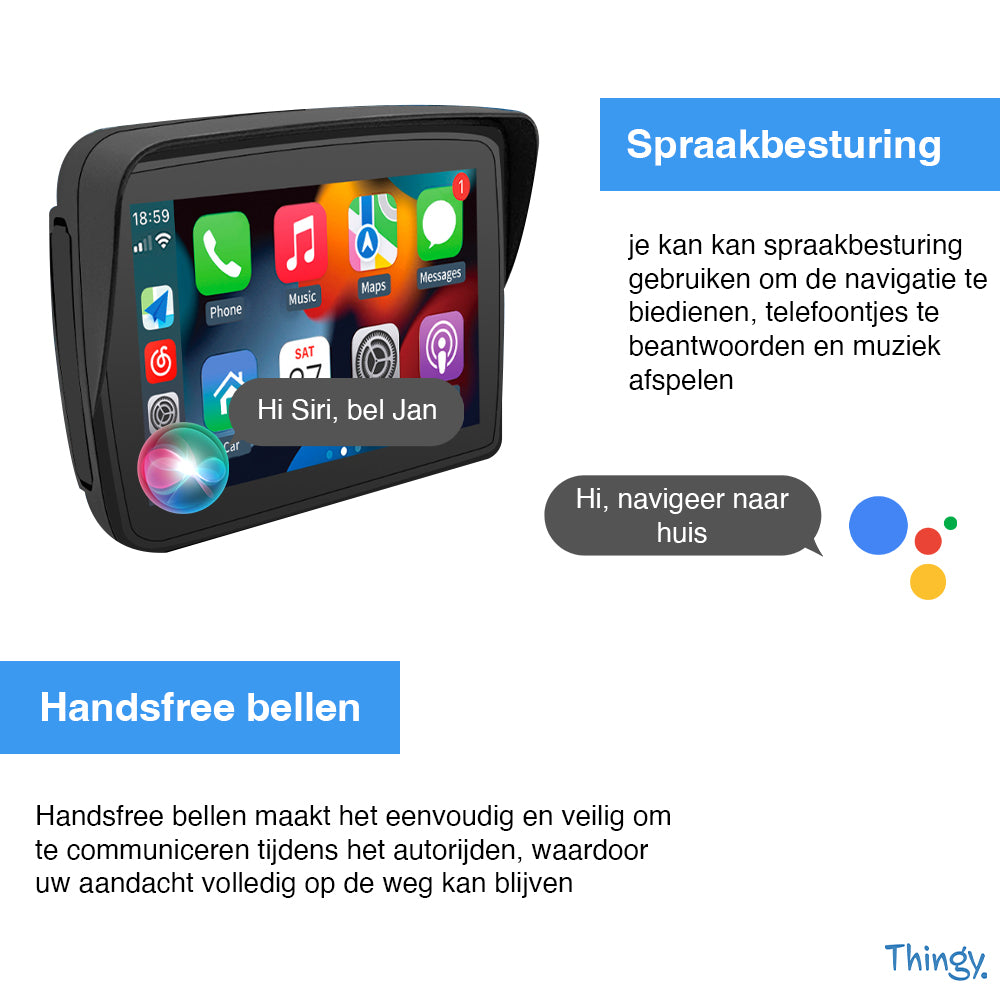 Thingy® Navigatiesysteem Motor