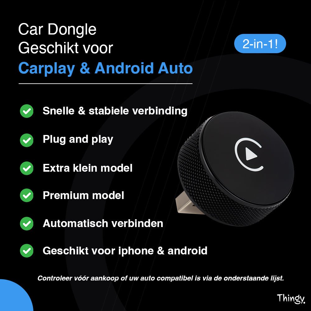 Thingy® 2 - in - 1 CarPlay Dongle - Thingy