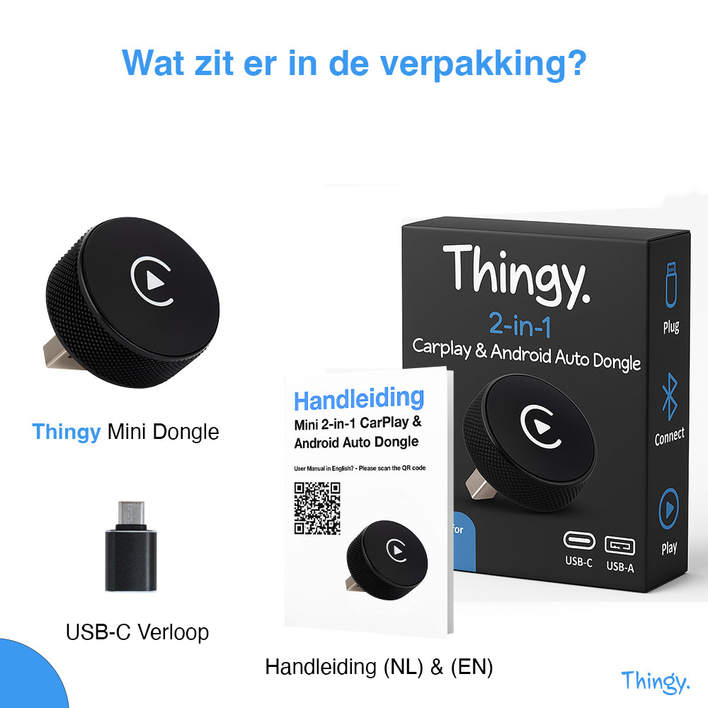 Thingy® 2-in-1 CarPlay Dongle
