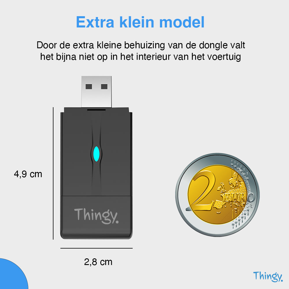 Thingy® 2-in-1 CarPlay Dongle USB-A & USB-C