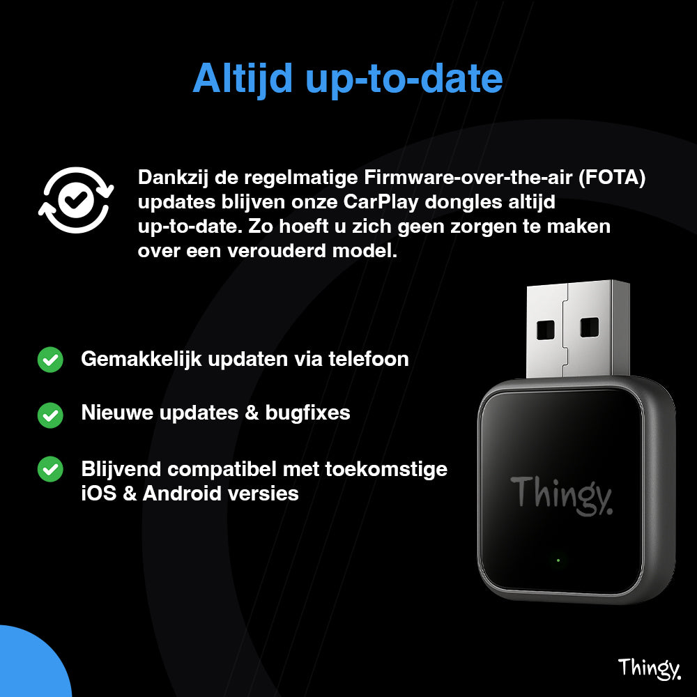 Thingy® 3-in-1 CarPlay Dongle