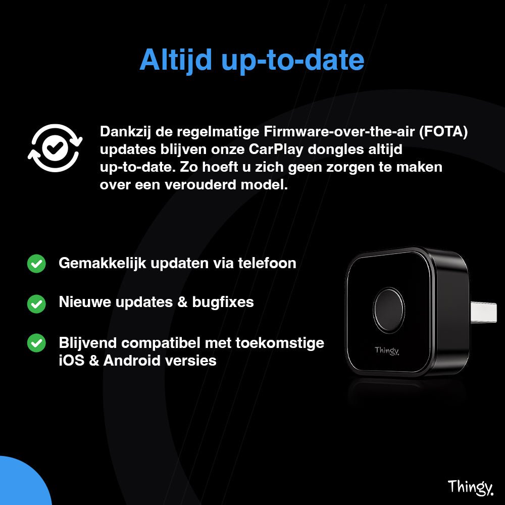 Thingy® Ultra Mini 2-in-1 CarPlay Dongle - Thingy