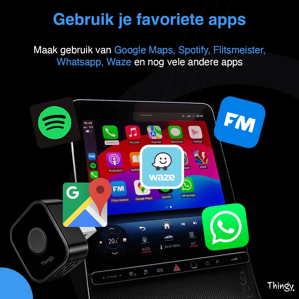 Thingy® Ultra Mini 2-in-1 CarPlay Dongle - Thingy