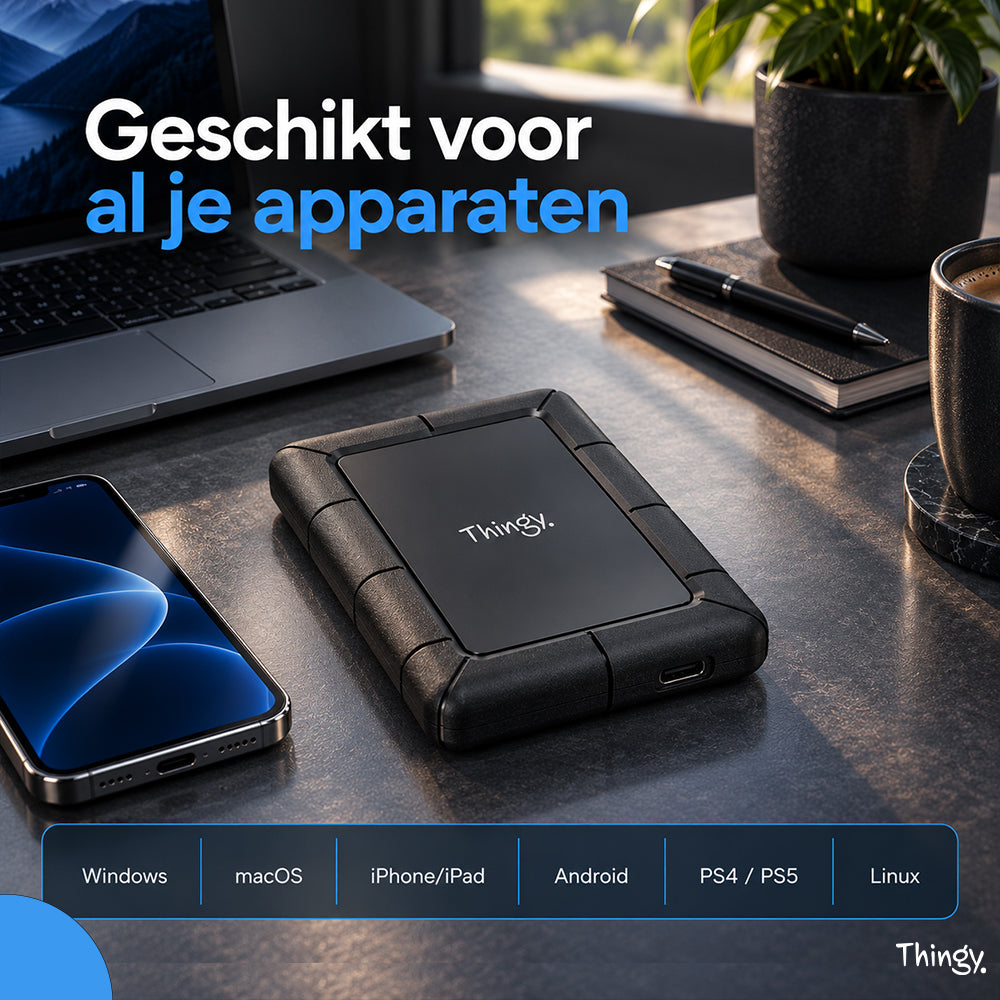 Thingy® Externe Harde Schijf 500 GB | USB-C