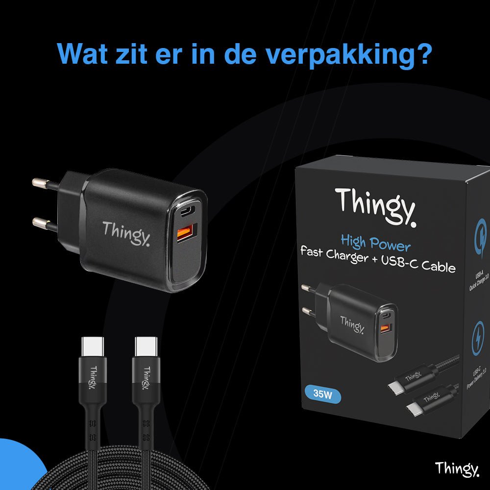Thingy® 35W Snellader - Thingy