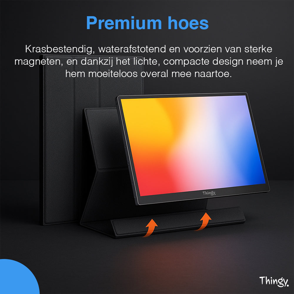 Thingy® Premium Draagbare Monitor 14 Inch Met Touchscreen