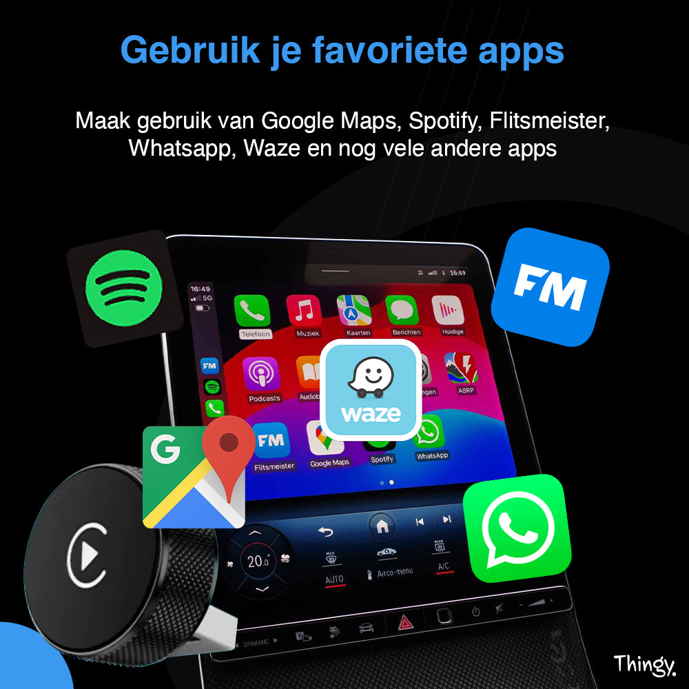 Thingy® 2-in-1 CarPlay Dongle