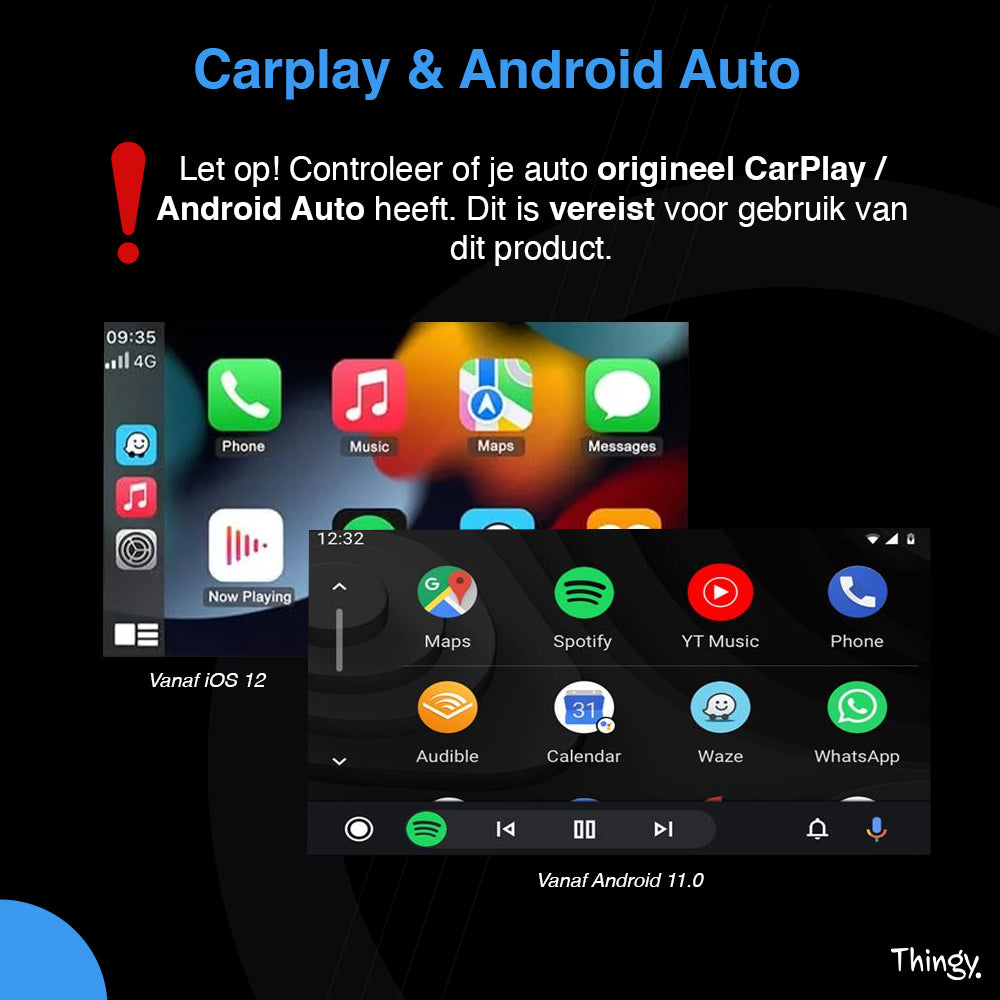 Thingy® Premium 2-in-1 CarPlay Dongle