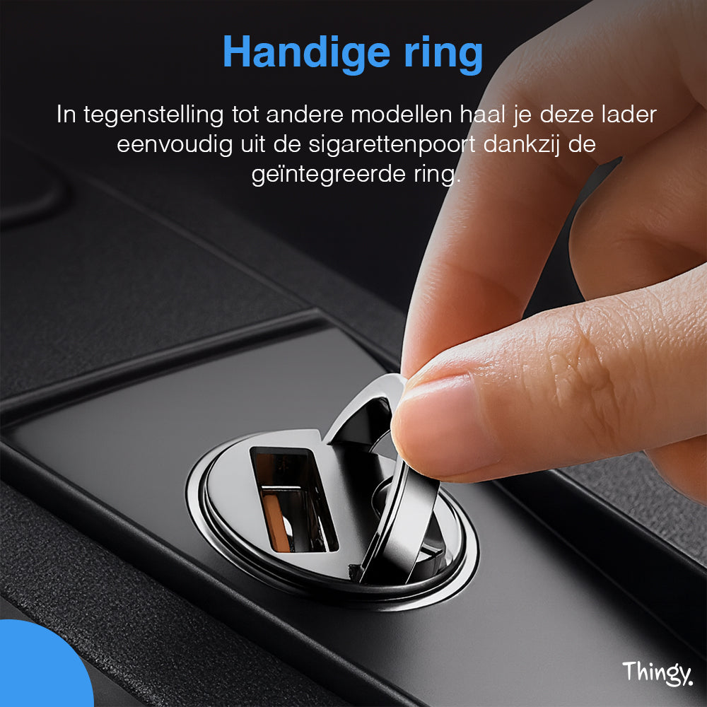 Thingy® Autolader 100W USB-A & USB-C