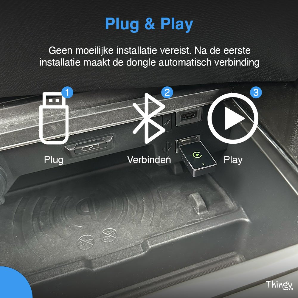 Thingy® USB - C 2 - in - 1 CarPlay Dongle - Thingy