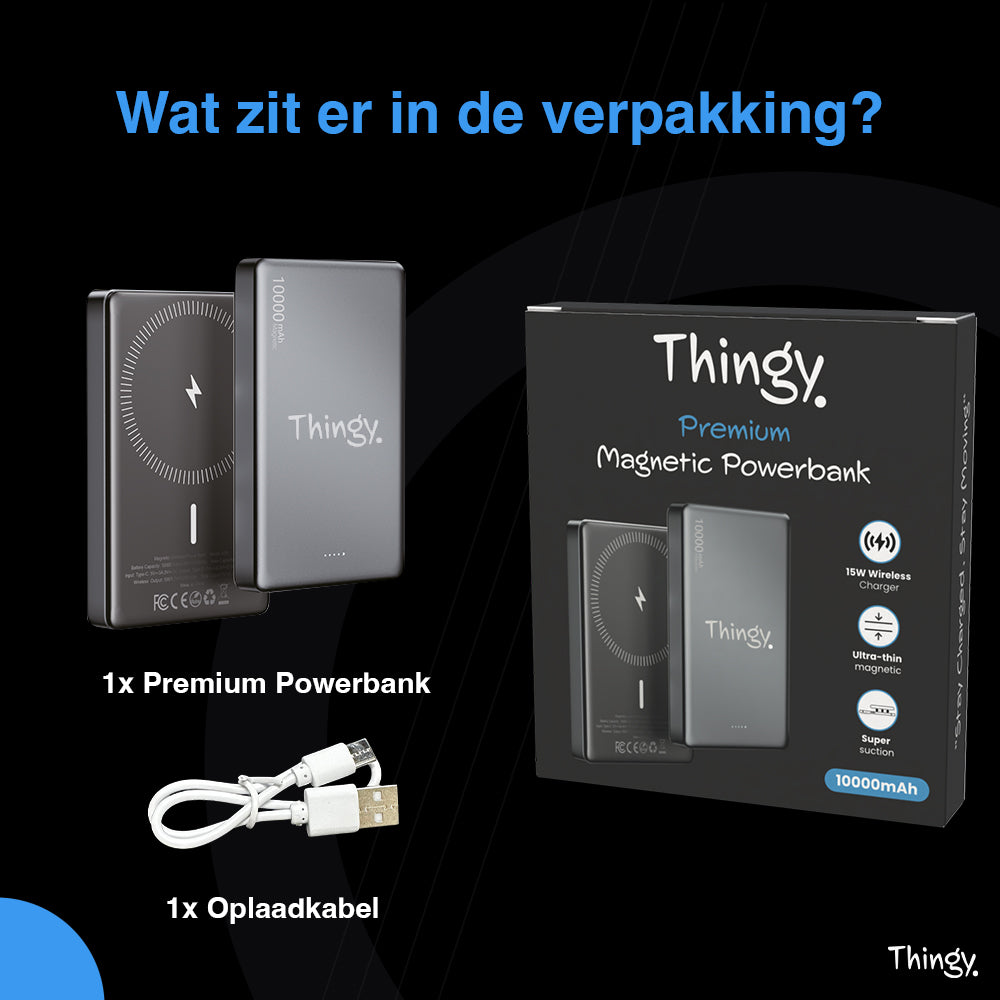 Thingy® Premium Powerbank 10000 mAh | Magsafe