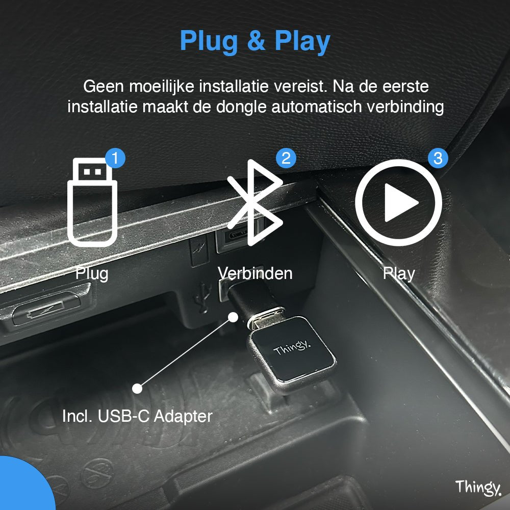 Thingy® 3 - in - 1 CarPlay Dongle - Thingy