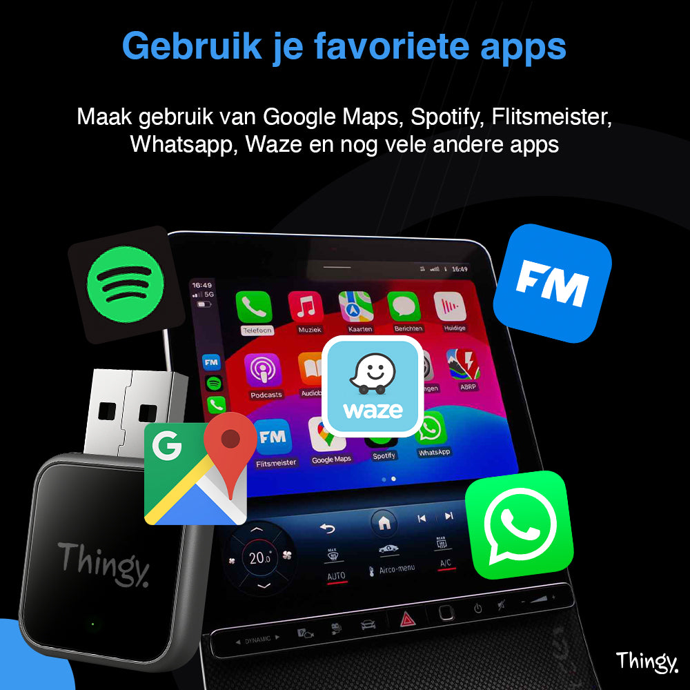 Thingy® 3-in-1 CarPlay Dongle