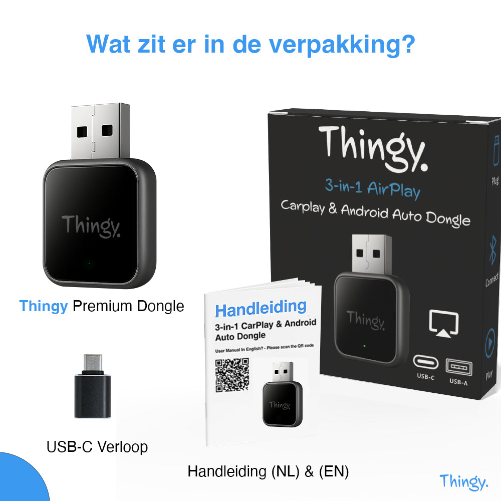 Thingy® 3-in-1 CarPlay Dongle