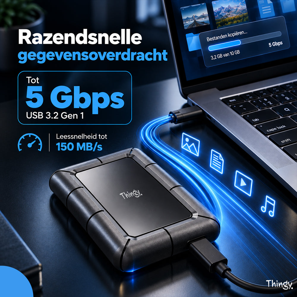 Thingy® Externe Harde Schijf 500 GB | USB-C