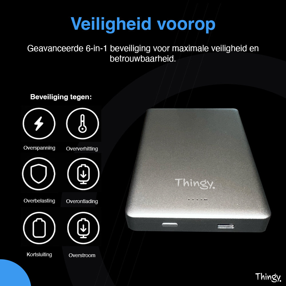Thingy® Premium Powerbank 10000 mAh | Magsafe