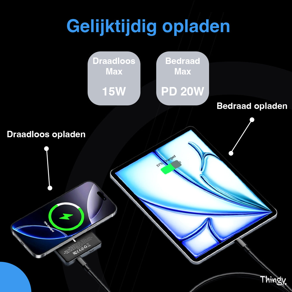 Thingy® Premium Powerbank 10000 mAh | Magsafe
